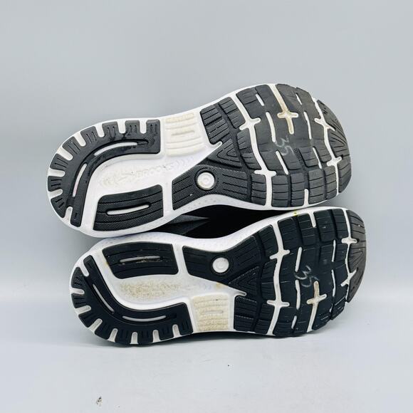 Brooks Shoes Womens 8.5 Black Ghost 15 Running Mesh Lace Up Athletic Sneakers - Picture 7 of 9